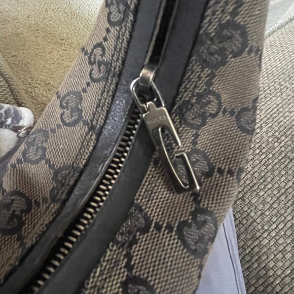 Black Canvas Gucci Purse - Picture 11 of 17